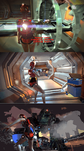 模拟3d女机器人游戏