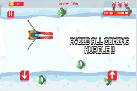 雪橇上的滑雪大师(skichamp)